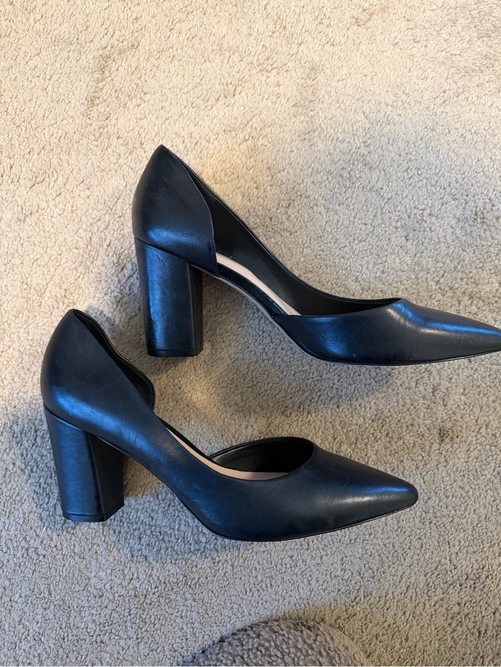 Aldo Black Pointed Heels